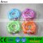 Factory stocked environmental PVC inflatable baby neck ring new-born baby bath ring with two chambers