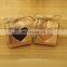 Vintage Wedding Gifts For Guests Kraft Boxes With Rustic Burlap Twine Wedding Favors Decoration Heart Candy Box