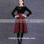 Woman Long Sleeve Velvet Dress for Winter Long Style