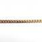 Small Size Iron Decorative Chain Gold Plated Curb Link Chain Strap