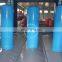 Hot inflatable slide house bounce/Jumping bouncy castle with double lane slide