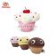 Delicious stuffed birthday cake plush food toys cake soft toy for kids