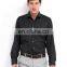 Men Charcoal Black Striped Slim Fit Formal Shirt