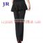 Wholesale black shiny latin practice skirt pant L-7028#