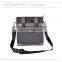 genuine cow leather portable shoulder business bag for man meeting use