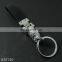Eagle head shape leather fashion keyring key holder for business man
