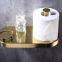 Oem Polished Brass Toilet Paper Holder