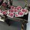 automatic wet paper caper top sticker flat surface labeling machine