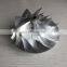 TF08L 49134-40500/34KX3 71.92/98.00mm 7+7 Blades Turbo Performance Design Billet/milling/aluminum 2618 Compressor Wheel