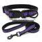 Diving Cloth Reflective Ribbon Pet Collar Leash Training Dog Pulling Rope Pet Neck Chain Pet Supplies