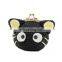 Yarncrafts Cute Cartoon Animal Handmade Crocheted Metal opening Change Purse