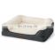 China Soft Grey Color Princess Wooden Orthopedic Luxury Calming Dog Sofa Pet Dog Bed