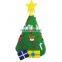 Factory price wall decor diy felt christmas tree with garland