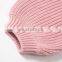 Fashion long sleeve winter sweaters mom and me hand knitted sweaters