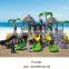 European Standards Ce Factory Wholesale Outdoor Kids Play Park Plastic Slide Games