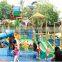 Fun game swimming pool slide,water park slide for water playground,aquatic product