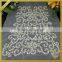 Garment accessory large bridal beaded applique FHA-015