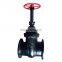 kitz GOST standard cast iron double disc stem water direct buriedflanged gate valve