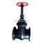 mechanical GOST standard direct buried cast iron double disc water seal flanged gate valve