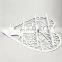 Nail Polish Rack Stand Heart Shaped Wall Shop Racks Solan Manicure Cosmetic Display Shelf Storage Box