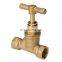 1/2 Factory making high quality brass stop valve female thread  water stop valve stopcock