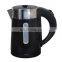 White 0.6L double layers travel electric kettle with tray for hotel