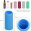 Custom Slim Can Soda Bottle Bottle Cooler Silicone Sleeve For Outdoors Events Party