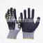 13G Cheaper Cut Level 5 Protection High Impact TPR Gloves With Vibration Resistant Pads And Palm Dipped Mining Glove Heavy Duty