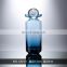 Factory Cheap Modern Crystal Ball Decoration Blue Glass Flower Vases Cylinder