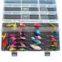 Factory price Wholesale 22pcs Spinner Baits Blades China Metal Spoon wobbler spoon fishing lure