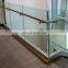 low cost glass railing cost per foot for  staircase indoor design