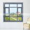 Waterproof aluminum frame casement window design