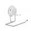 Special offer quality light grey color storage holders & dish racks plastic bathroom shelf wall-mounted suction cup