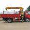 Best price small Dongfeng 4x2 4x4 LHD RHD XCMG 3.5ton 3.2ton 3 ton crane truck