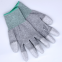 13 Gauge Shell Elastic Red Cuffs Hand Work Safety PU Coating Dipped Top Fit Polyurethane Gloves