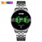 SKMEI 1579 Men Luxury LED Light Stainless Steel Business Digital Waterproof Touch Screen Sports Wrist Watches