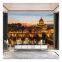 High Quality Modern Fashion Flower 8D Tv Background Retaining Wall Murals Drop Ship