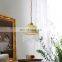 Retro Glass Hanging Lamp French Vintage Pendant Light For Bedroom Bedside Bay Window Balcony Tassel Led Chandelier