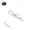 Hot Sale JINGHONG DIN11024  SS304 Spring Steel Spring Cotter Pins R Clips Pins