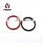 Various Styles Wire Stainless Steel Cable Rope Key Ring Colorful Metal Keychain
