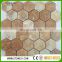 lowest price stone mosaic tiles,round mosaic tile