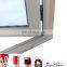 Superhouse 2015 new economic frameless casement aluminium door office entrance glass door