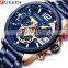CURREN Top Luxury Brand Men Watch Quartz Wristwatch Sports Chronograph Clock Male Stainless Steel Band Fashion Business Watch