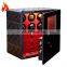 Jimbo Luxury Leader Leather 6 Slots Automatic Rotating Motor Watch Winder Safe