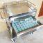 HC-M039 Factory Price medical Stainless steel drug delivery cart Nursing Cart trolley