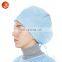 Wholesale Disposable Non Woven Bouffant Doctor Cap with Tie for Hospital