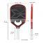 16MM Thickness High Friction Carbon Surface Professional China Factory Rough Textured Skin Pickleball Paddle USAPA