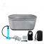 inflatable ice plunge ice barrel