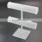 2 layer frosted acrylic bracelet display, bracelet stand wholesale