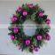 Christmas deco poly mesh wreath